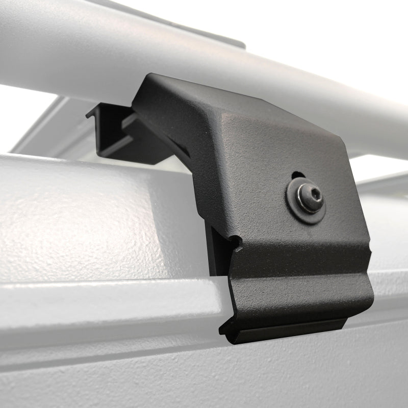 Go Rhino 6pc Rain Gutter Mounting Kit for SRM Rack - Black Ops Auto Works