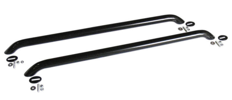 Go Rhino Bed Rails - 47 1/2in Long - w/o Base Plates - Black - Black Ops Auto Works