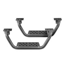 Load image into Gallery viewer, Go Rhino Dominator Extreme D6 SideSteps - Tex Blk - 4in Drop Down Steps (Pair) - Black Ops Auto Works