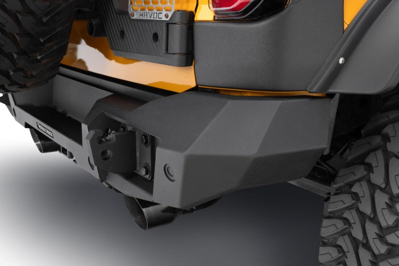 Go Rhino 21-26 Ford Bronco Trailline Rear Full Width Bumper - Go Rhino GOR271400T