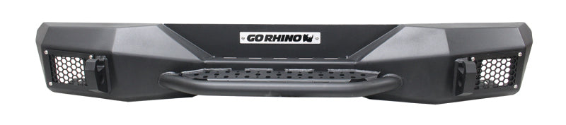Go Rhino 18-20 Jeep Wrangler JL/JLU Rockline Rear Stubby Bumper - Go Rhino GOR371100T