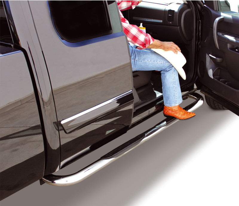 Go Rhino 80-98 Ford F Series 4000 Series SideSteps - Cab Length - SS - Go Rhino GOR4148PS