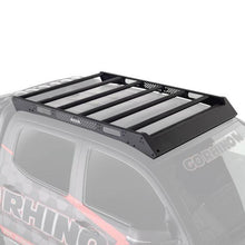 Load image into Gallery viewer, Go Rhino 16-23 Toyota Tacoma DC Ceros Low Profile Roof Rack - Tex. Blk - Go Rhino GOR5933000T