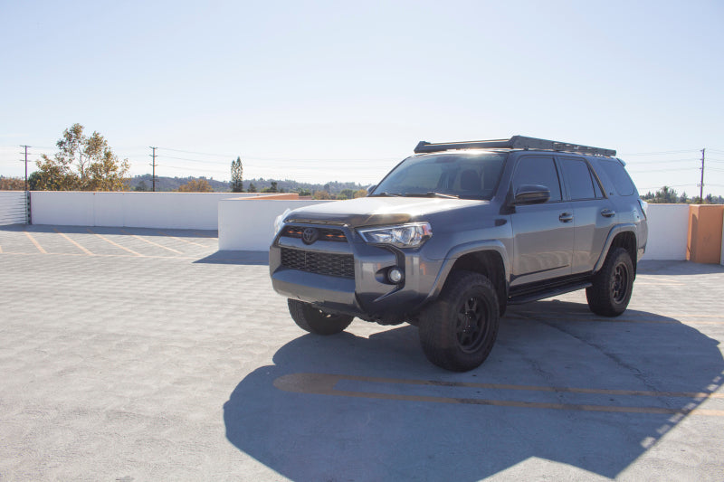 Go Rhino 10-21 Toyota 4Runner Ceros Low Profile Roof Rack Textured Black - Go Rhino GOR5933001T