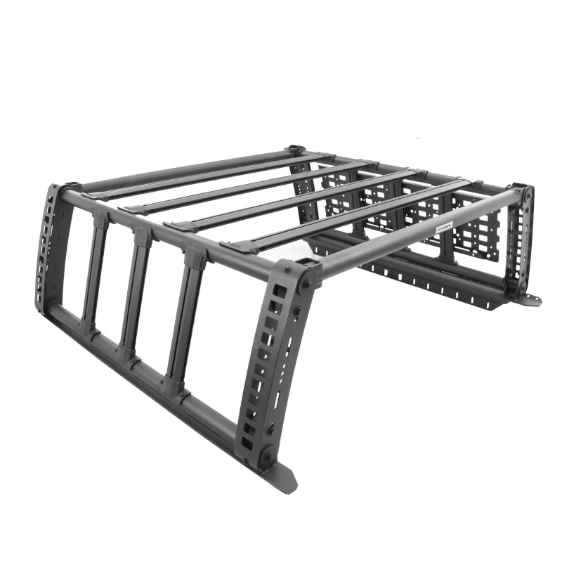 Go Rhino 15-22 Chevrolet/GMC Colorado/Canyon XRS Overland Xtreme Rack Blk - Box 2 (Req. 5951000T-01) - Go Rhino GOR5951000T-0