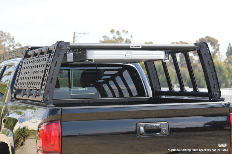 Go Rhino 15-22 Chevrolet/GMC Colorado/Canyon XRS Overland Xtreme Rack Blk - Box 2 (Req. 5951000T-01) - Go Rhino GOR5951000T-0