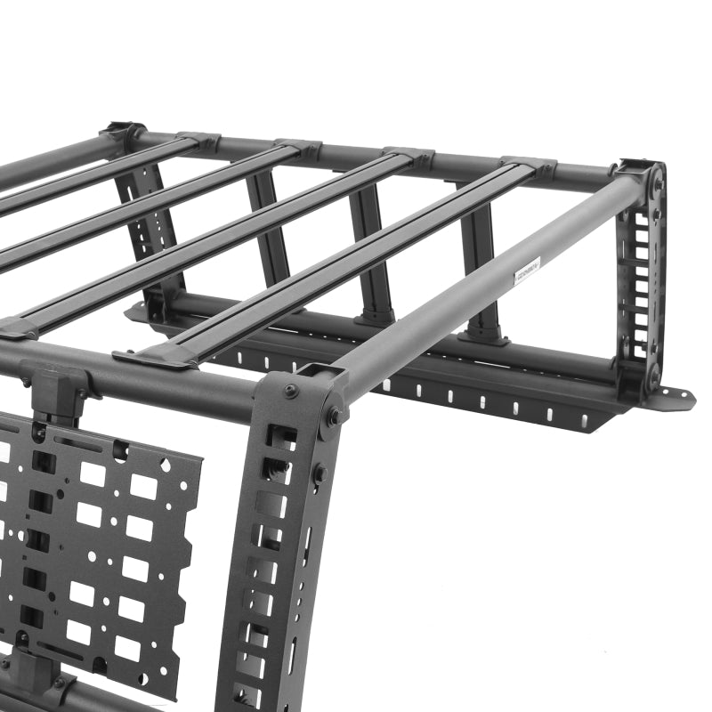 Go Rhino 15-22 Chevrolet/GMC Colorado/Canyon XRS Overland Xtreme Rack Blk - Box 2 (Req. 5951000T-01) - Go Rhino GOR5951000T-0