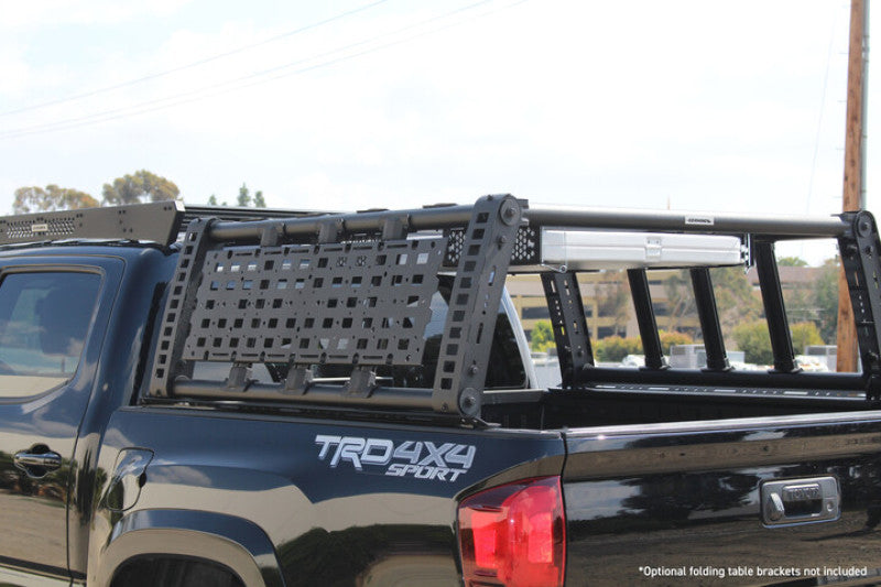 Go Rhino 15-22 Chevrolet/GMC Colorado/Canyon XRS Overland Xtreme Rack Blk - Box 2 (Req. 5951000T-01) - Go Rhino GOR5951000T-0