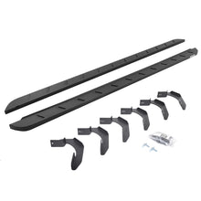 Load image into Gallery viewer, Go Rhino 04-14 Ford F-150 Super Crew 4DR RB10 Slim Running Boards Kit (Incl. Brackets) - Tex. Blk - Go Rhino GOR63415087SPC