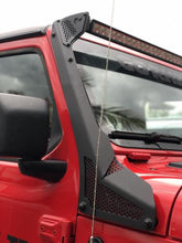 Load image into Gallery viewer, Go Rhino 18-20 Jeep Wrangler JL/JLU/Gladiator JT XE Windshield Light Bar Mount - 50in Single Row - Go Rhino GOR730500T