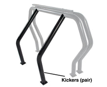 Load image into Gallery viewer, Go Rhino RHINO Bed Bar - Kickers - Black - Go Rhino GOR9370B