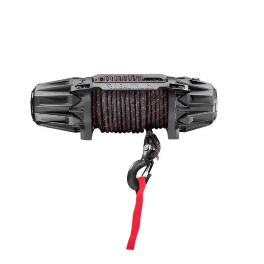RealTruck Universal Traction Recovery 13K Winch - Black - Go Rhino GORXG-W13000KB