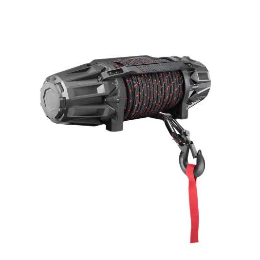 RealTruck Universal Traction Recovery 13K Winch - Black - Go Rhino GORXG-W13000KB