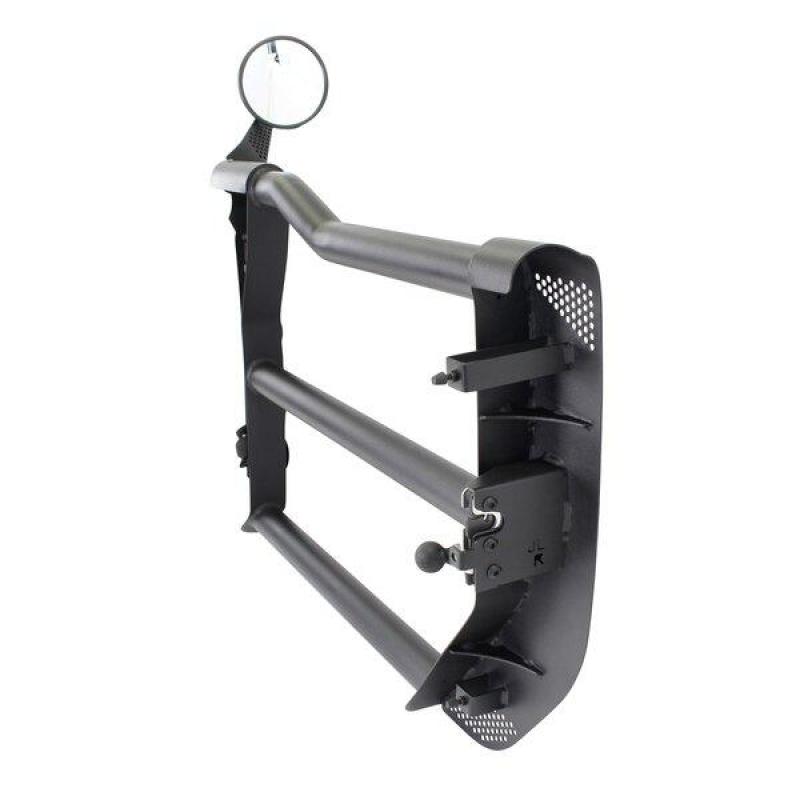 Go Rhino Jeep 18-21 Wrangler JLU/20-21 Gladiator JT Trailline Replacement Front Tube Door - Black Ops Auto Works