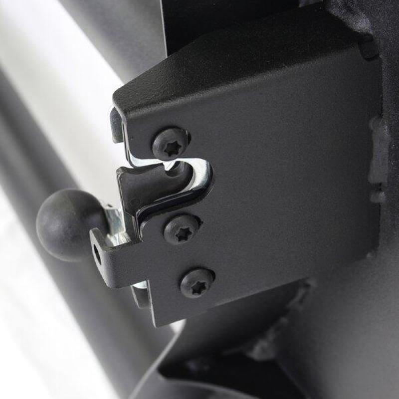 Go Rhino Jeep 18-21 Wrangler JLU/20-21 Gladiator JT Trailline Replacement Front Tube Door - Black Ops Auto Works