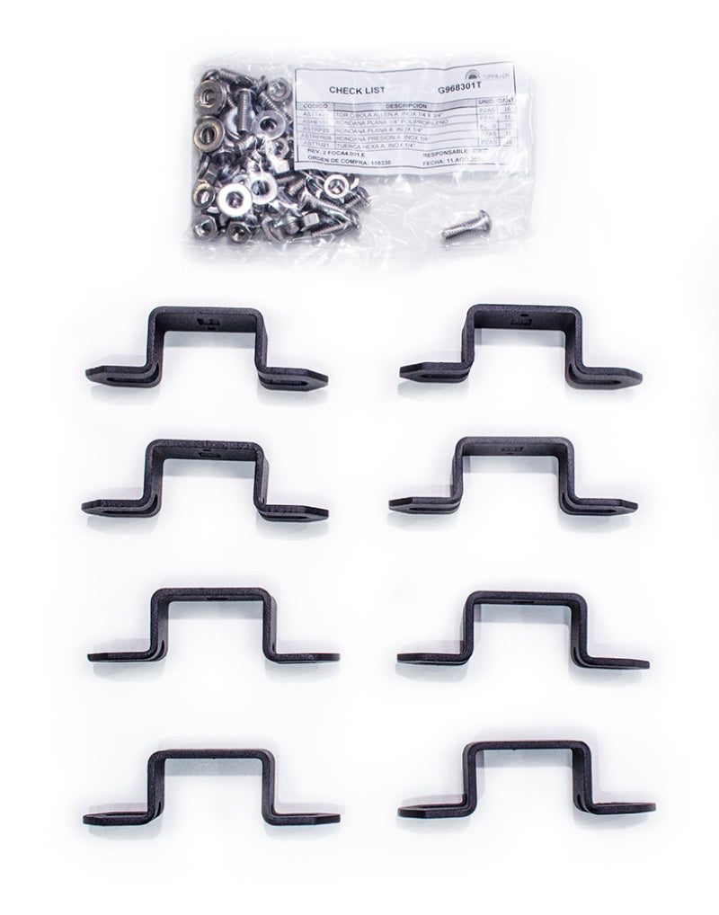 Go Rhino Sport Bar 2.0 - 3in Cube Light Bracket Kit - Black Ops Auto Works