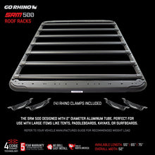 Load image into Gallery viewer, Go Rhino SRM 500 Roof Rack - 75in - Black Ops Auto Works