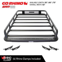 Load image into Gallery viewer, Go Rhino Universal 65in SRM 600 Basket Style Rack - Textured black - Black Ops Auto Works