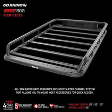 Load image into Gallery viewer, Go Rhino Universal 65in SRM 600 Basket Style Rack - Textured black - Black Ops Auto Works