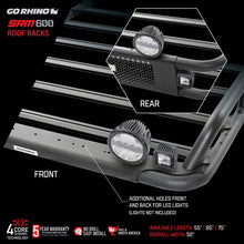 Load image into Gallery viewer, Go Rhino Universal 65in SRM 600 Basket Style Rack - Textured black - Black Ops Auto Works