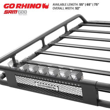 Load image into Gallery viewer, Go Rhino Universal 65in SRM 600 Basket Style Rack - Textured black - Black Ops Auto Works