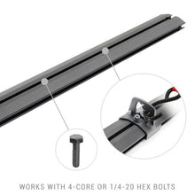 Load image into Gallery viewer, Go Rhino Universal XRS 49 3/4 Cross Rail Accessory Set - Tex. Black - Black Ops Auto Works