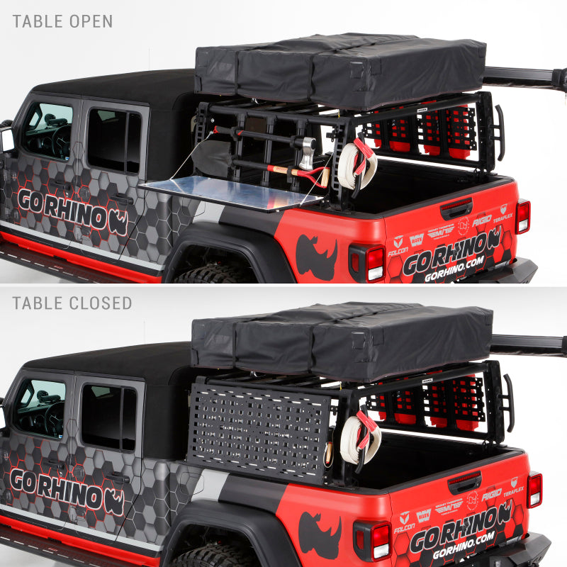 Go Rhino XRS Accessory Gear Table - Black Ops Auto Works