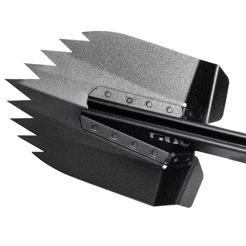 Go Rhino Xventure Gear Sharktooth Stackable Shovel - Textured Black Go Rhino GORXG-RS50020T