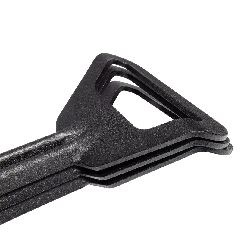 Go Rhino Xventure Gear Sharktooth Stackable Shovel - Textured Black Go Rhino GORXG-RS50020T