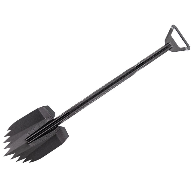 Go Rhino Xventure Gear Sharktooth Stackable Shovel - Textured Black Go Rhino GORXG-RS50020T