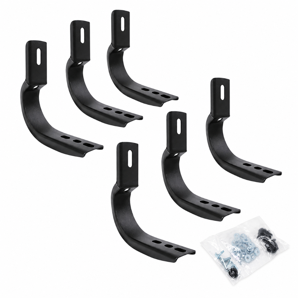 Go Rhino OE Xtreme mounting brackets full view
