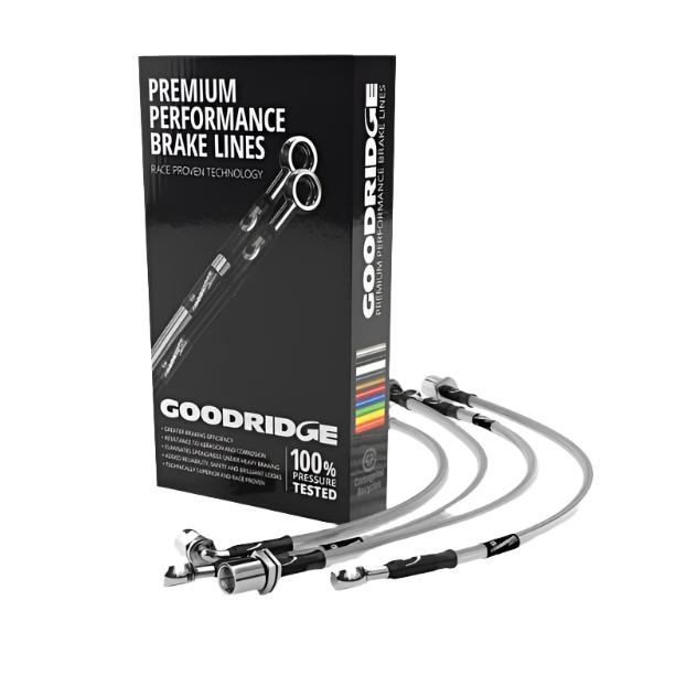 Goodridge Goodridge 03-05 Mitsubishi Evo 8 Clutch Line - Clear