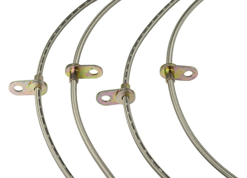Goodridge 12-15 Chevrolet Camaro (ZL 1 Only) SS Brake Lines - Goodridge GRI12227