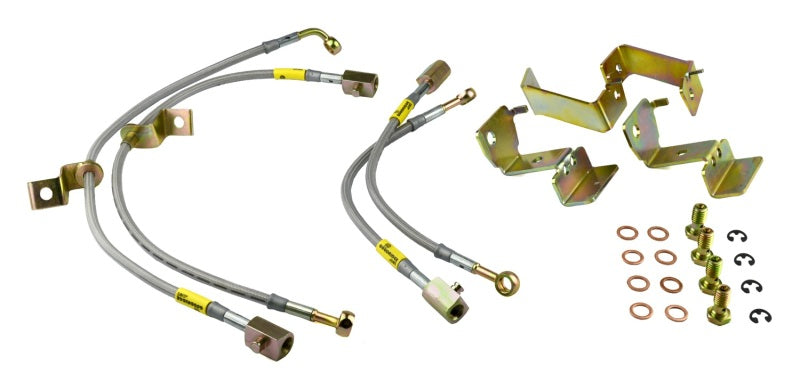 Goodridge 05-12 Ford Mustang w/ ABS Brake Lines - Goodridge GRI12364