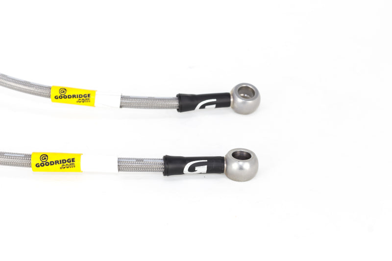 Goodridge 2015 Ford Mustang All Models G-Stop Stainless Steel Brake Lines - Goodridge GRI12366