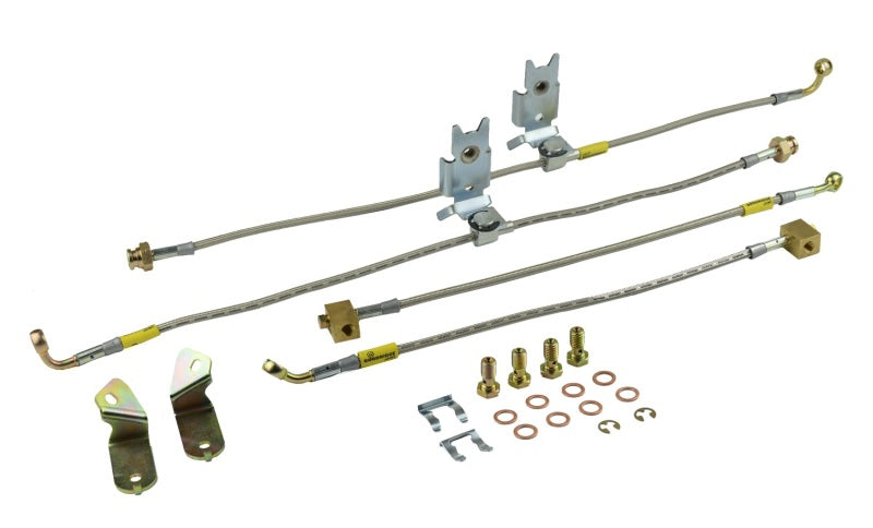 Goodridge 08-11 Dodge Challenger / 06-11 Charger / 05-08 Magnum SE Brake Lines - Goodridge GRI12412