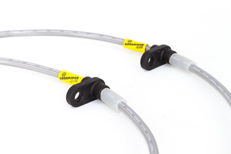 Goodridge 96-00 Honda Civic CX/DX/HX w/ Small Front Rotors SS Brake Lines - Goodridge GRI20019