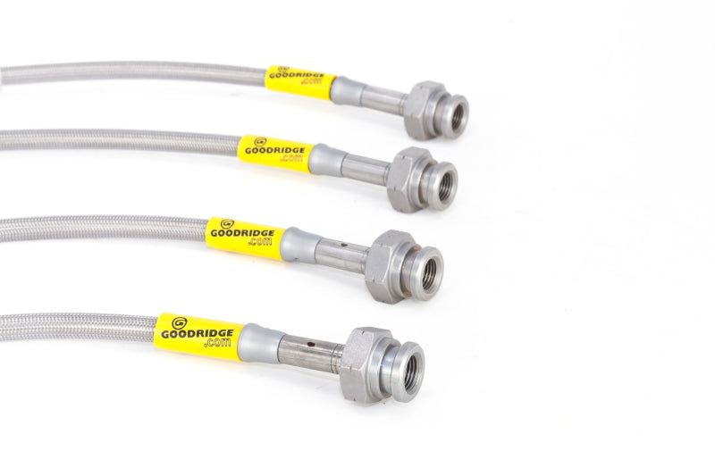 Goodridge 96-00 Honda Civic LX/EX w/ LG Front Rotors Brake Lines - Goodridge GRI20020