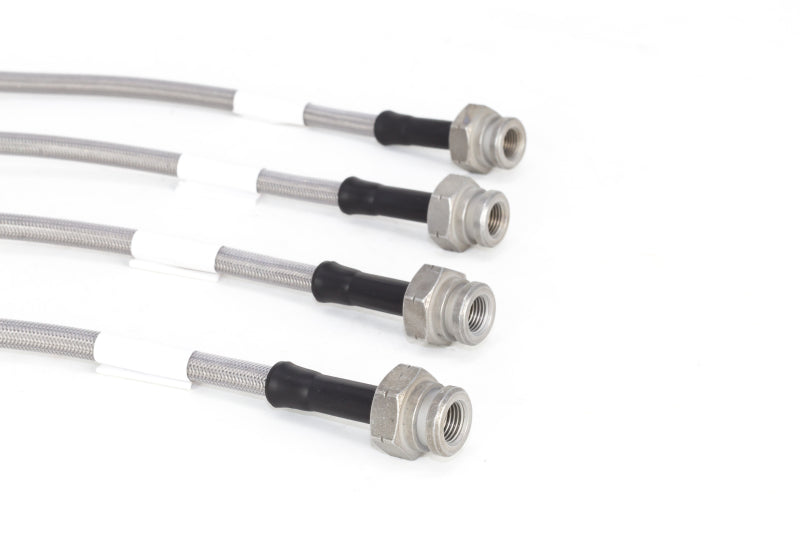 Goodridge 17-18 Honda Civic Si (Si Model Only) SS Brake Line Kit - Goodridge GRI20040