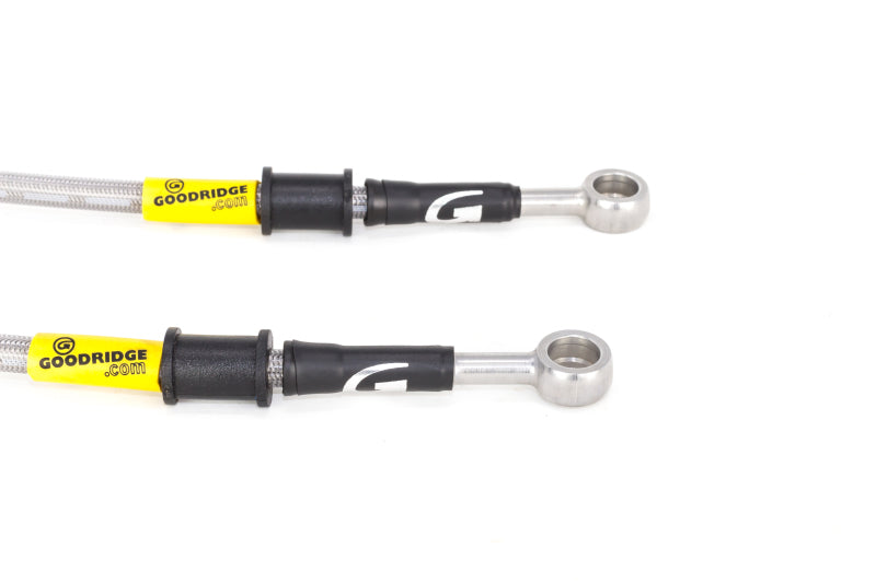 Goodridge 17-18 Honda Civic Si (Si Model Only) SS Brake Line Kit - Goodridge GRI20040