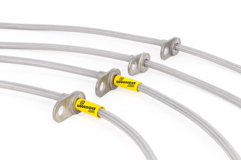 Goodridge 17-18 Honda Civic Hatchback SS Brake Lines - Goodridge GRI20041