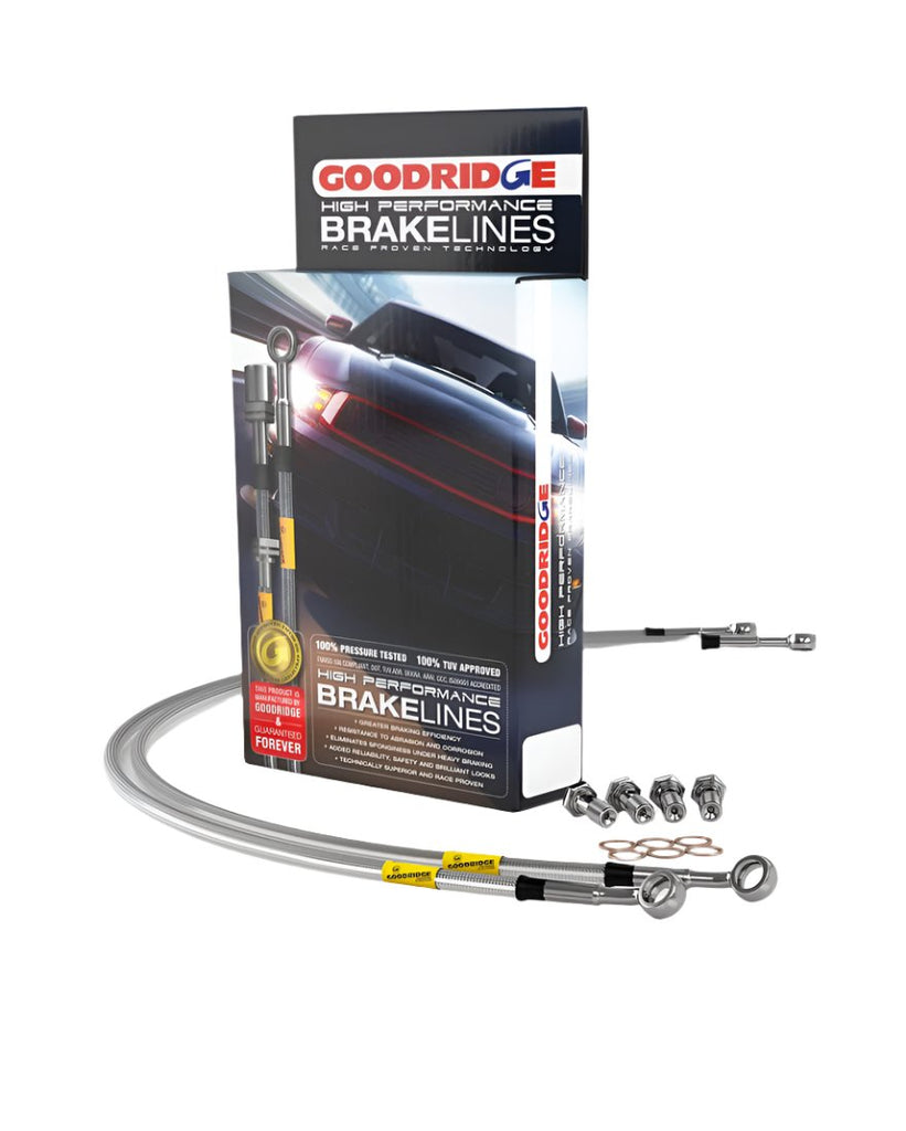 Goodridge 08-13 Chevrolet Silverado (w/Rear Disc Brakes) SS Brake Line Kit - Goodridge GRI4-14123