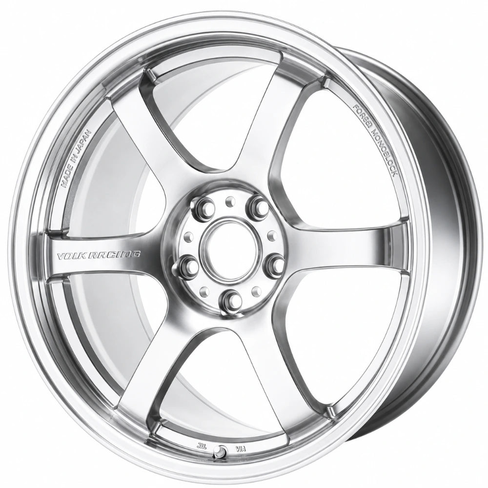 Gram Lights 57DR 18x9.5 +22 5x114.3 Grace Silver Wheel - Gram Lights GLSWGIX22EQNK