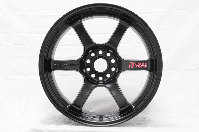 Gram Lights 57DR 19x9.5 +25 5-114.3 Semi Gloss Black Wheel - Black Ops Auto Works