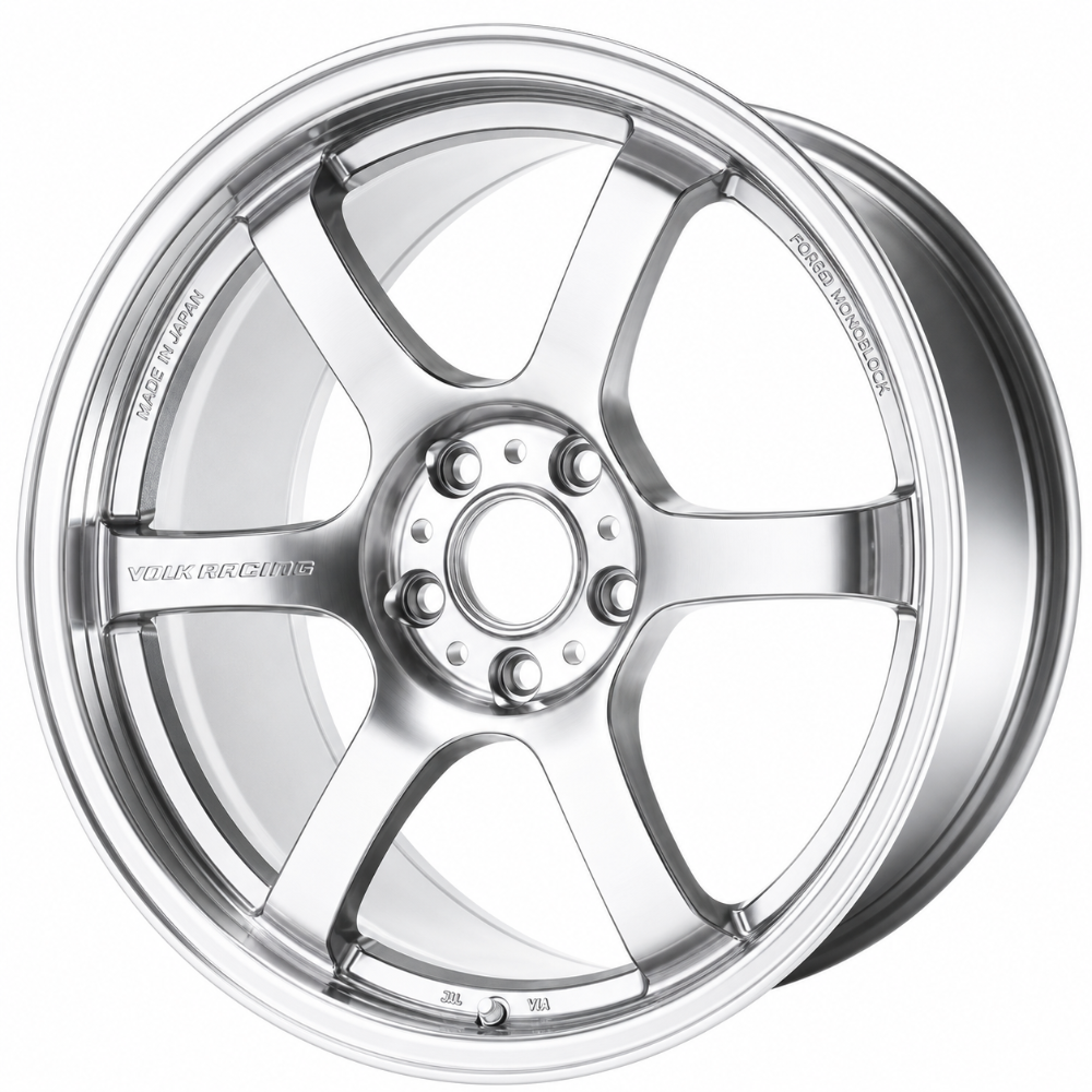 Gram Lights 57DR 18x9.5 +22 5x114.3 Grace Silver Wheel - Gram Lights GLSWGIX22EQNK