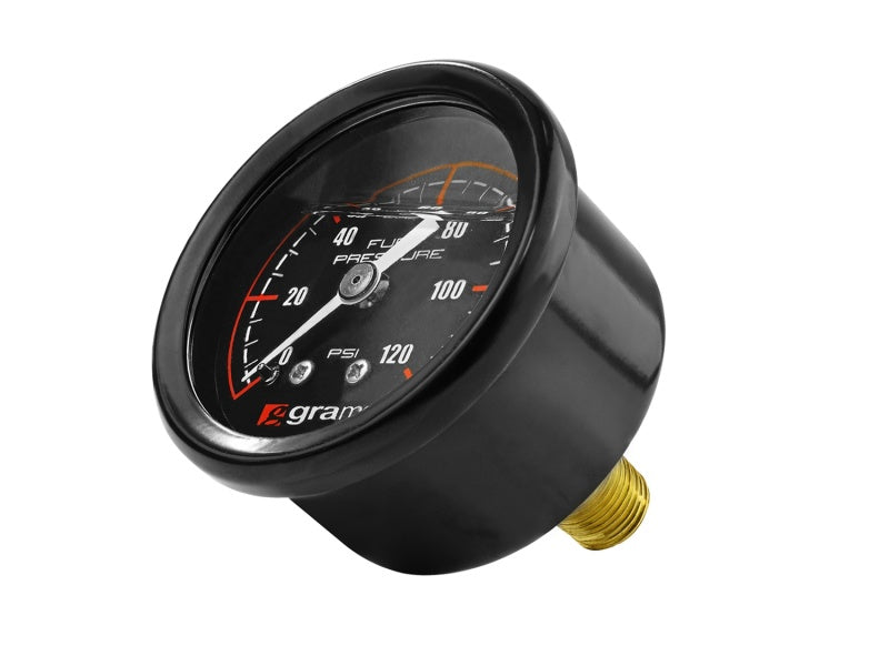Grams Performance 0-120 PSI Fuel Pressure Gauge - Black Ops Auto Works