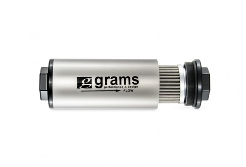 Grams Performance 20 Micron -6AN Fuel Filter - Black Ops Auto Works
