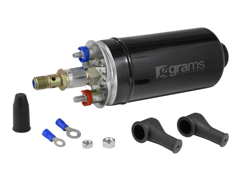 Grams Performance 355LPH UNIVERSAL FUEL PUMP KIT - Black Ops Auto Works
