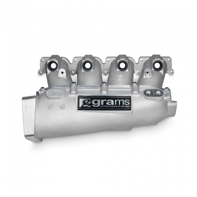 Grams Performance VW MK4 Large Port Intake Manifold - Raw Aluminum - Black Ops Auto Works