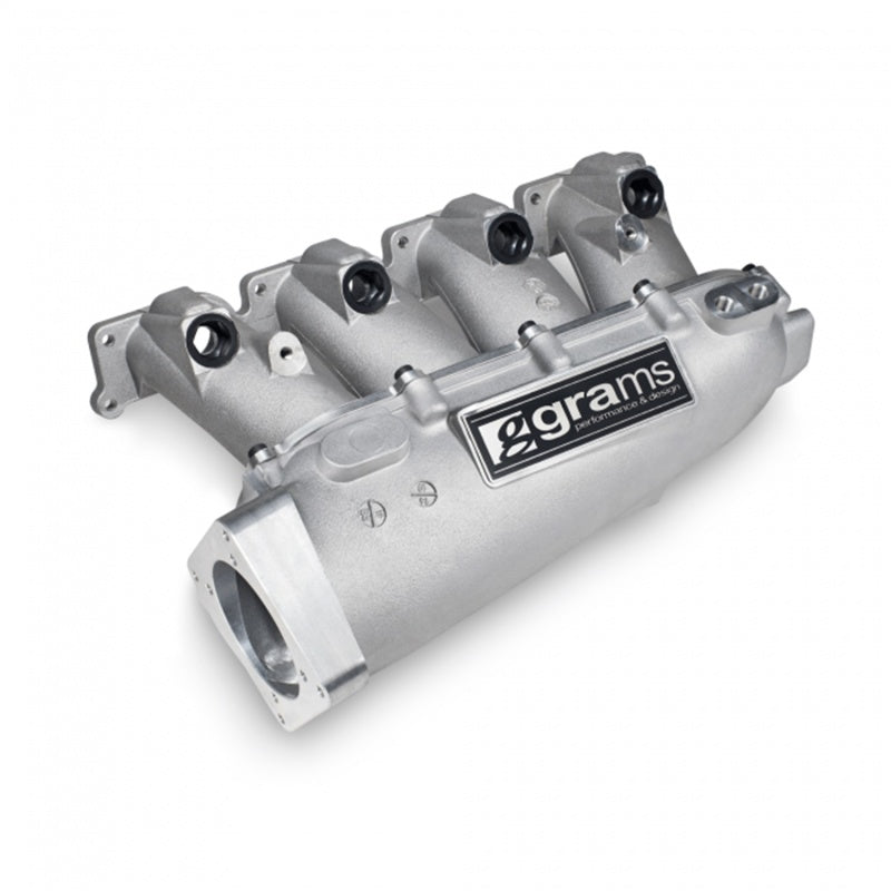 Grams Performance VW MK4 Large Port Intake Manifold - Raw Aluminum - Black Ops Auto Works